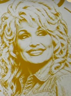 Dolly Parton portrait illustration